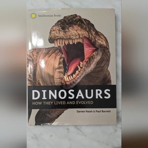 Smithsonian Hardcover Book - Dinosaurs and how they evolve. Used good condition.